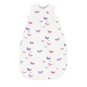 Woolino 0-6 Months Butterfly Print Baby Girl Sleep Sack - Excellent Condition